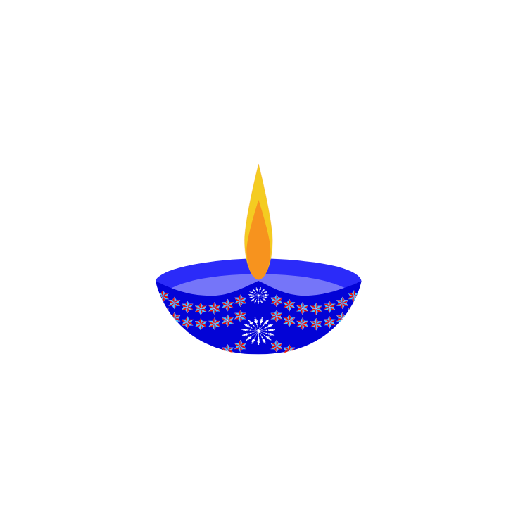 Bottom Diwali Lamp